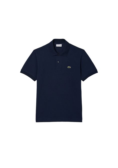 Polo Lacoste uomo 1212 166 blu piquet original LACOSTE | Polo | 1212166