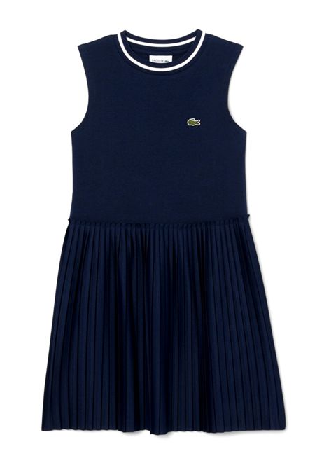 Abito Lacoste bambina EJ8430 166 blu piquet LACOSTE | Abiti | EJ8430R166