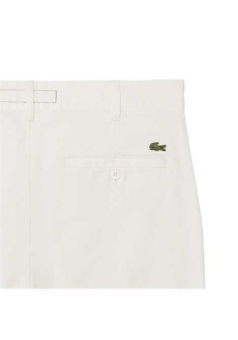 Bermuda Lacoste uomo FH3347 70V panna cotone strech LACOSTE | Bermuda | FH334770V