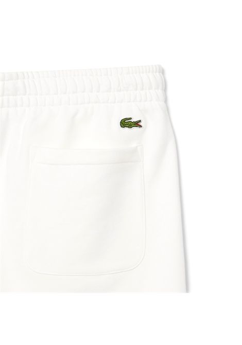 Bermuda Lacoste uomo GH0286 CPI panna cotone felpato garzato LACOSTE | Bermuda | GH0286CPI