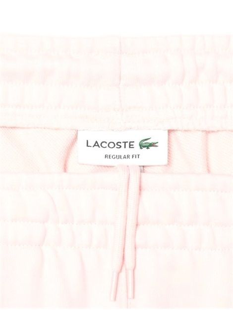 Bermuda Lacoste uomo GH0286 gxi rosa cotone felpato garzato LACOSTE | Bermuda | GH0286GXI