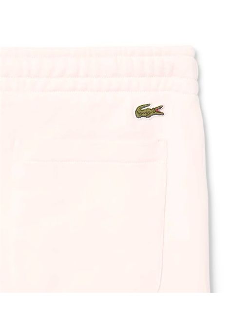Bermuda Lacoste uomo GH0286 gxi rosa cotone felpato garzato LACOSTE | Bermuda | GH0286GXI
