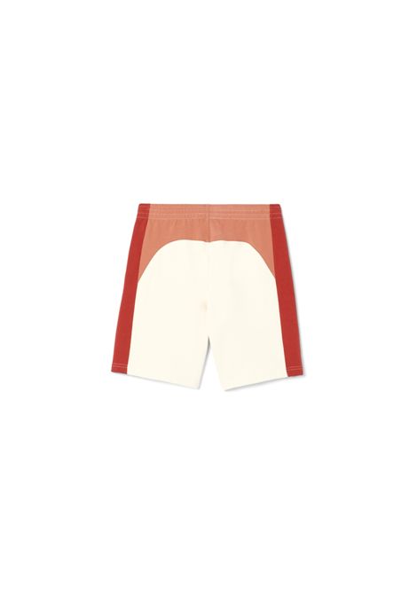 shorts lacoste uomo gh9597 hbi bianco block  LACOSTE | Bermuda | GH9597HBI