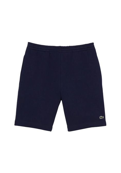Bermuda Lacoste uomo GH9860 166 blu garzato LACOSTE | Bermuda | GH9860166