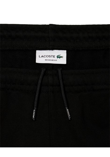 Bermuda Lacoste uomo GH9896 0031 black garzato LACOSTE | Bermuda | GH9896031