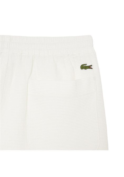 Shorts Lacoste uomo GH993570V bianco LACOSTE | Shorts | GH993570V