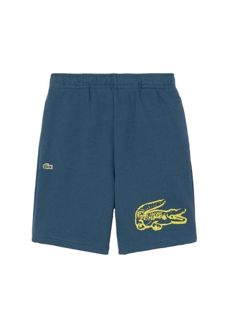 Bermuda Lacoste bambino GJ8470 C7Z blu stampa LACOSTE | Bermuda | GJ8470C7Z