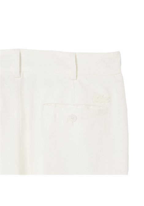 Pantalone Lacoste uomo HH0444 70V bianco lino LACOSTE | Pantaloni | HH044470V