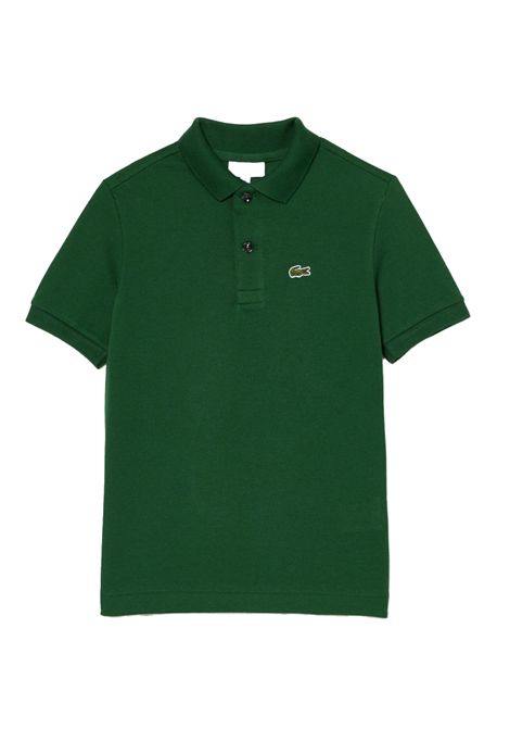 Polo Lacoste bambino PJ2909 132 verde piquet LACOSTE | Polo | PJ2909132