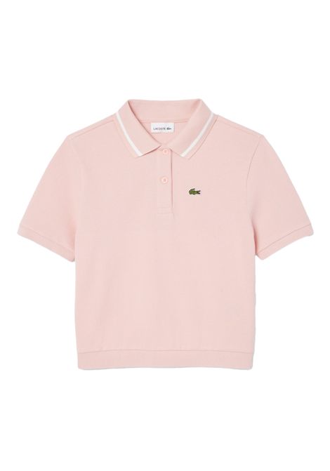 Polo Lacoste bambina PJ8439 ET7 rosa LACOSTE | Polo | PJ8439RET7