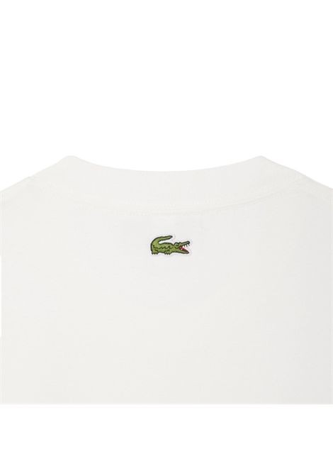 T-shirt Lacoste uomo TH0284 CPI bianca stampa logo LACOSTE | T-shirt | TH0284CPI