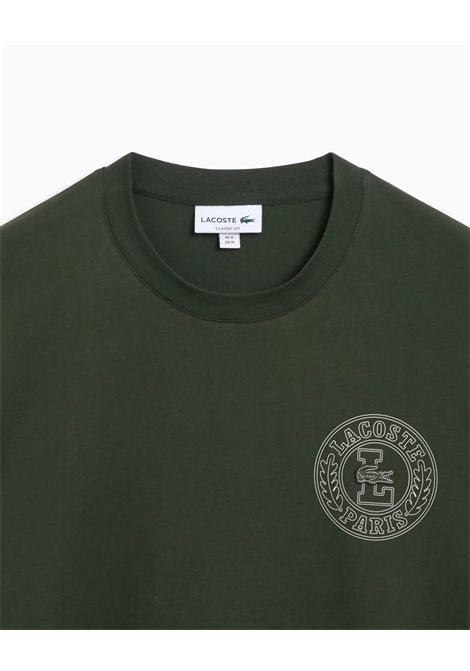 T-shirt Lacoste uomo TH12500HCF verde LACOSTE | T-shirt | TH12500HCF