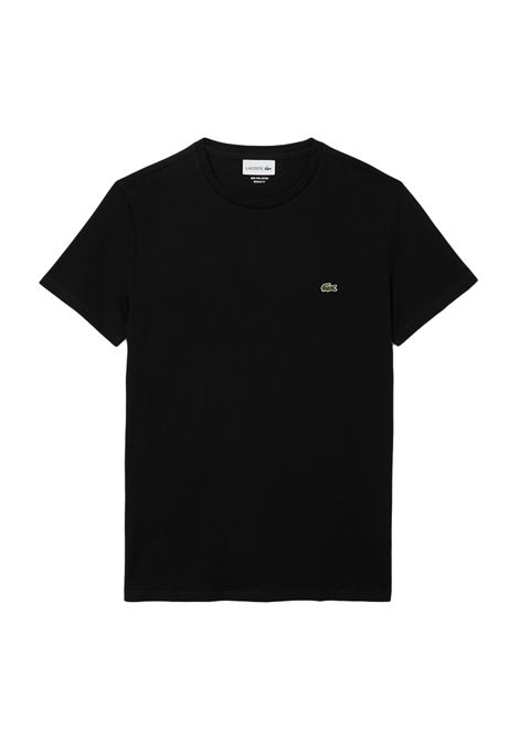 T-shirt Lacoste uomo TH6709 031 nera girocollo LACOSTE | T-shirt | TH6709031