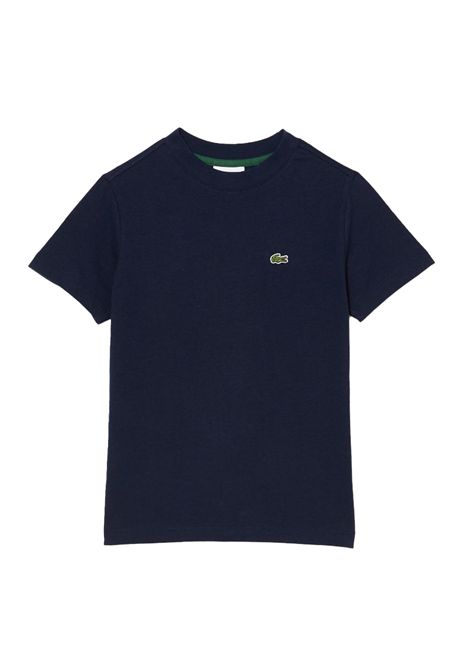 T-shirt Lacoste bambino TJ1122R 166 blu LACOSTE | T-shirt | TJ1122R166