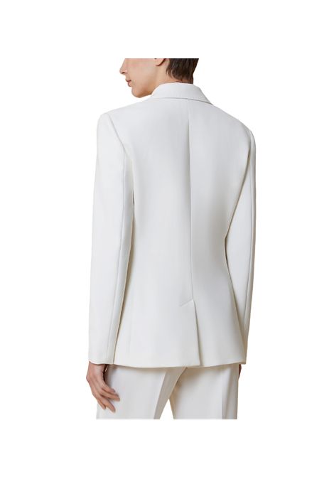 Blazer Pennyblack donna Result 2511041112200 Bianco poliestere revers tasche PENNYBLACK | Blazer | 2511041112200001