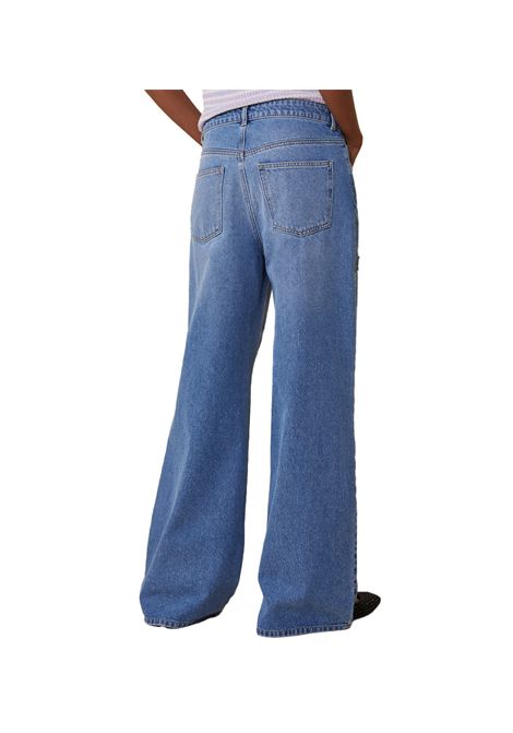 Jeans Pennyblack donna Gino 2511181017200 Denim cotone strass perline vita regolare PENNYBLACK | Jeans | 2511181017200001