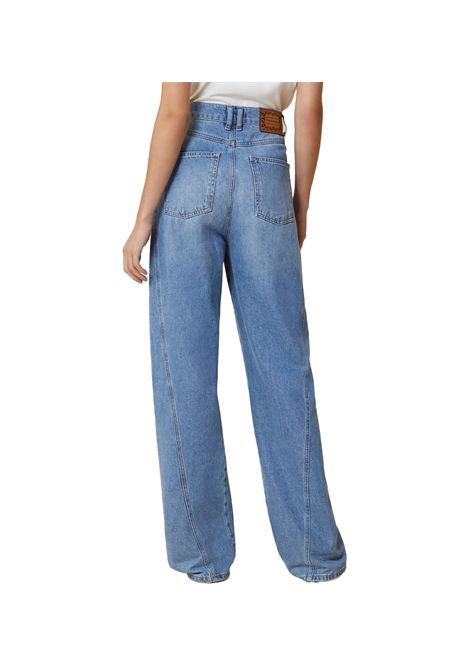 Jeans Pennyblack donna Pbpuddle 2511181113200 Denim cotone vita regolare passanti baschina PENNYBLACK | Jeans | 2511181113200003