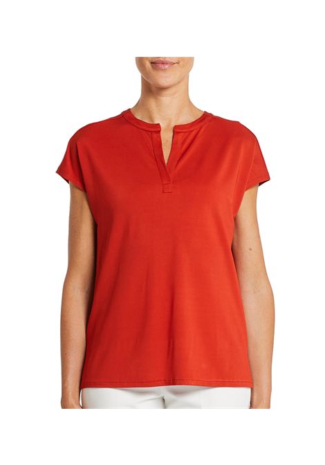 T-shirt Pennyblack Susy donna 2511361193200 Arancione tinta unita maniche corte a kimono vstibilità comodae regolare. PENNYBLACK | T-shirt | 251197046200002