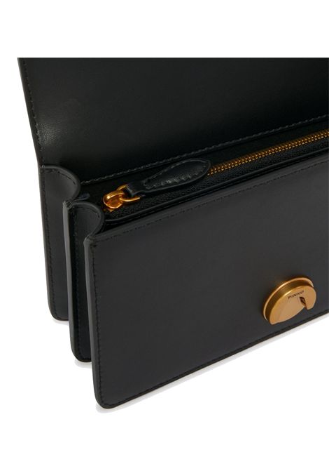 Borsa Pinko Mini Love bag One Simply nera oro logo PINKO | Borse | 100074A0F1Z99Q