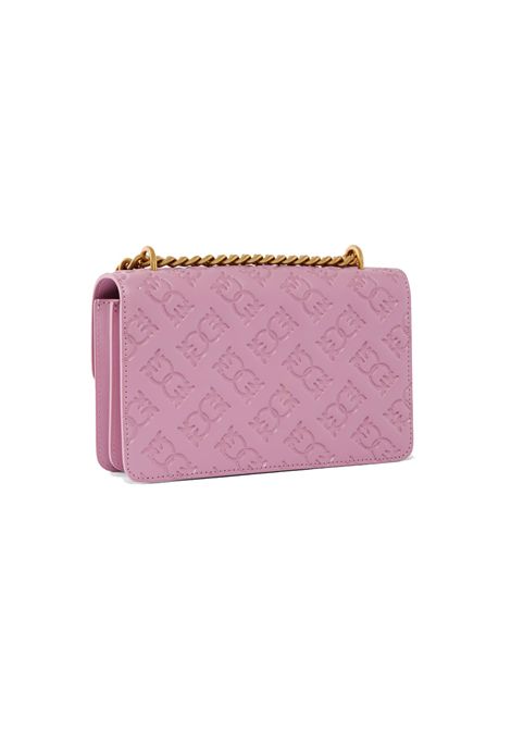 Borsa Pinko Mini Love bag rosa logo imprimè PINKO | Borse | 100074A1YBN46Q