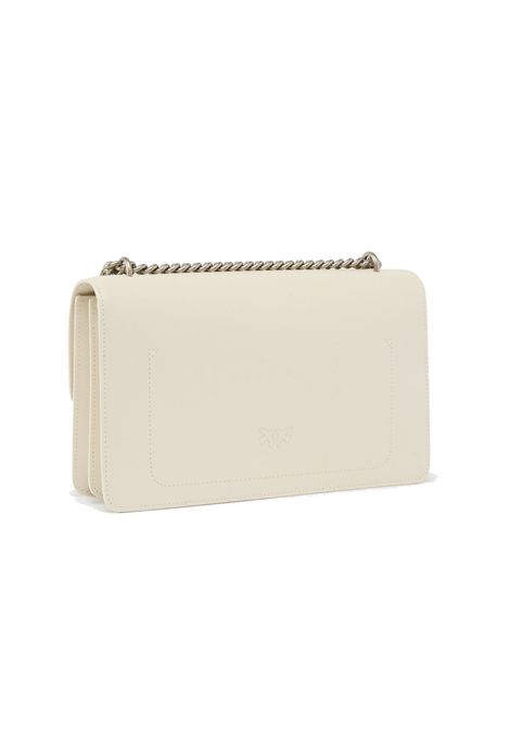 Borsa Pinko Classic Love bag one simply bianca argento logo birds PINKO | Borse | 100941A0F1Z14O