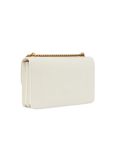 Borsa Pinko Classic Love bag one simply bianca oro logo birds PINKO | Borse | 100941A0F1Z14Q