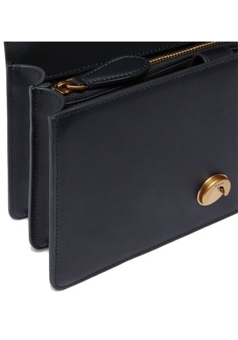 Borsa Pinko Classic Love bag one simply nera oro logo birds PINKO | Borse | 100941A0F1Z99Q