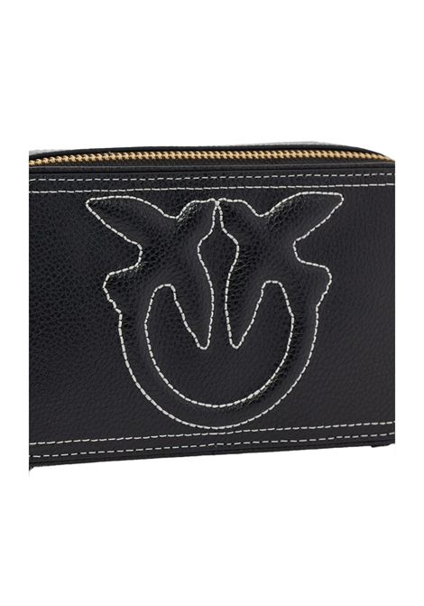 Borsa Pinko donna Carrie Camera Case Mini 103799A1LF Nera pelle tracolla scamosciata catena PINKO | Borse | 103799A1LFZ99Q