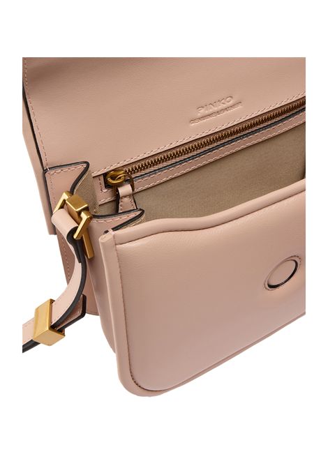 Borsa Pinko donna Love Bag Box 104297A26L Rosa spalla tracollafibbia metallo logo dorato PINKO | Borse | 104297A26LO81Q