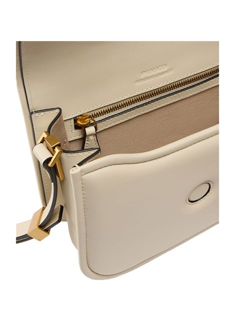Borsa Pinko donna Love Bag Box 104297A26L Beige spalla tracolla fibbia logo dorato PINKO | Borse | 104297A26LZ14Q