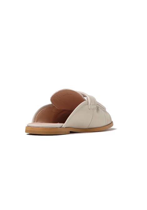 Mocassini Pinko donna Naty beige SD0351P003 nappa Love Birds sabot flat PINKO | Profumi | SD0351P003DY7