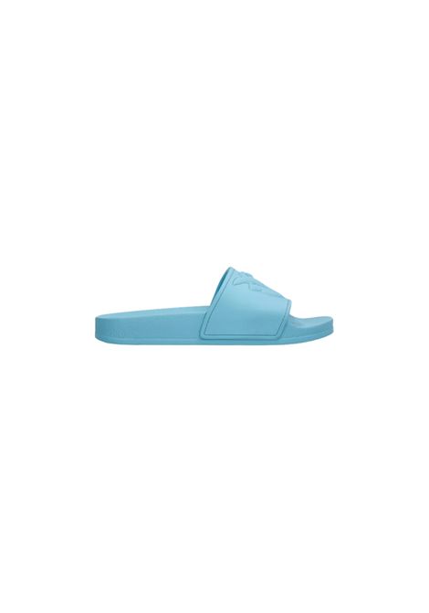Ciabatte Pinko donna Dilly SS0093E027 Celesti estive fascia logo gommate PINKO | Ciabatte | SS0093E027EA7