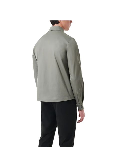 Giubbino Rrd Marina Overshirt uomo 25017 Verde overshirt pinces logo zip cotone RRD | Giubbini | 2501722