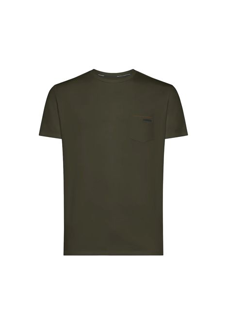 T-shirt Rrd Revo Shirty uomo 25200 Verde cotone jersey mezza manica RRD | T-shirt | 2520020