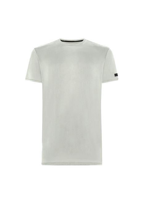 T-shirt Rrd Cupro Shirty uomo 25210 Bianca monocroma naturale logo RRD | T-shirt | 252109