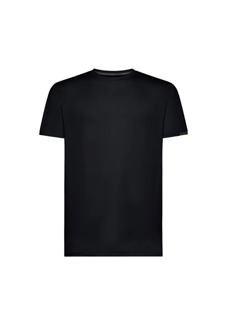 T-shirt Rrd Oxford Logo uomo 25216 Blu scuro monocroma traspirante logo RRD | T-shirt | 2521660