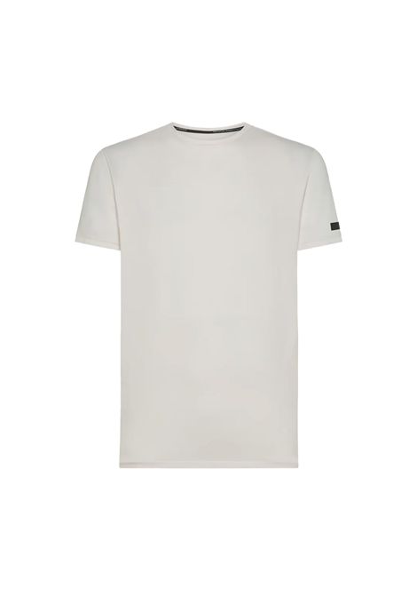 T-shirt Rrd Doticon Shirty uomo 25221 Rosa monocroma logo arancio manica corta RRD | 2522141