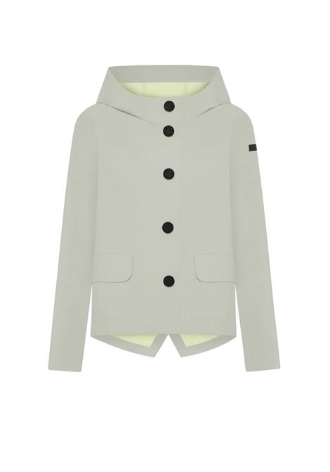 Giubbino RRD donna 25504 83 Montecristo Color Hood Wom Jkt Sabbia bottoni a pressione cappuccio RRD | Giubbini | 2550483