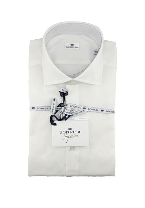 Camicia Sonrisa uomo M242 bianca classic tailor fit SONRISA | Camicie | M24201
