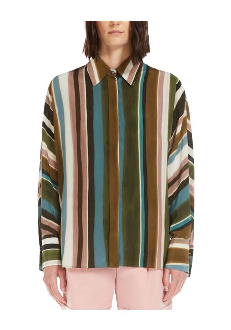 Camicia Studio Max Mara donna Arpe 2516101092000 multicolore colletto classico seta regular STUDIO | 2516111012600004