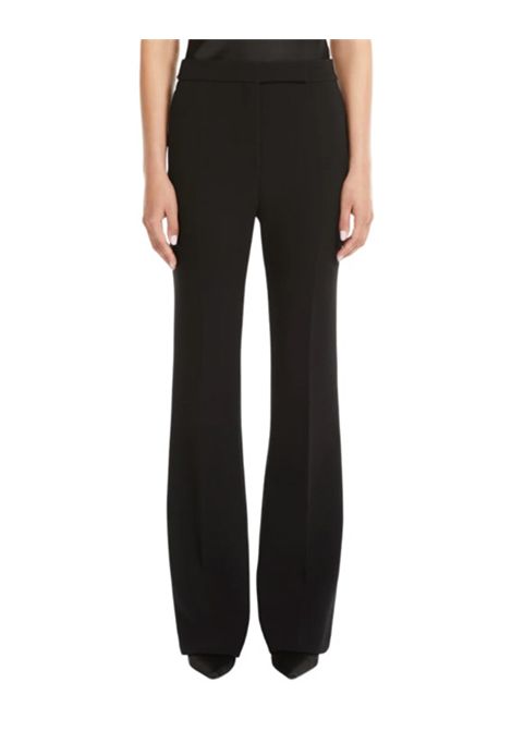 Pantalone Studio Max Mara donna Elisir 2516131013000 Nero tasche zip gancetto STUDIO | Pantaloni | 2516131013000001
