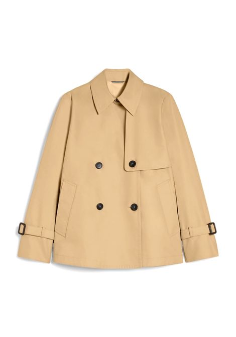 Trench Weekend donna 2515021041600 beige corto gabardina antigoccia WEEKEND | Trench | 2515021041600009