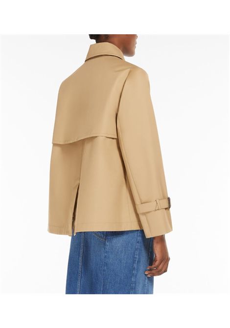 Trench Weekend donna 2515021041600 beige corto gabardina antigoccia WEEKEND | Trench | 2515021041600009