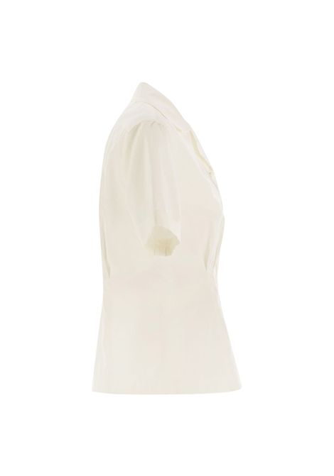 Camicia Weekend donna Ballo 2515111016600 Bianca colletto maniche corte femminile bottoni madreperla parigina WEEKEND | Camicia | 2515111016600016