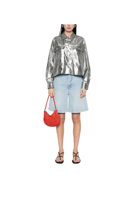 Camicia Weekend donna Aldeno 2515111061600 Argento cotone spacco tasche WEEKEND | Camicia | 2515111061600002