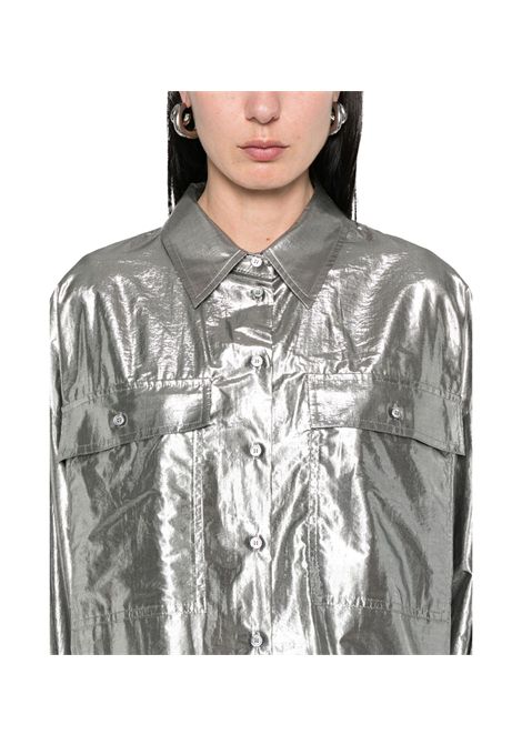 Camicia Weekend donna Aldeno 2515111061600 Argento cotone spacco tasche WEEKEND | Camicia | 2515111061600002