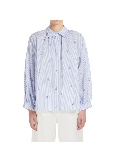 Camicia Weekend donna Gilly 2515111132600 Fantasia fiori righe punta maniche lunghe palloncino spacchi WEEKEND | Camicia | 2515111132600001