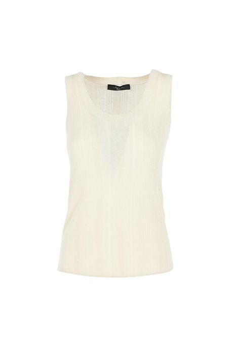 Canotta Weekend donna Ceylon 2515361012600 Beige costine poliammide viscsa WEEKEND | Canotte | 2515361012600001