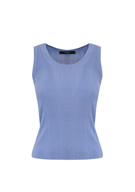 Canotta Weekend donna Ceylon 2515361012600 Viola viscosa poliammide scollo tondo WEEKEND | Canotte | 2515361012600009