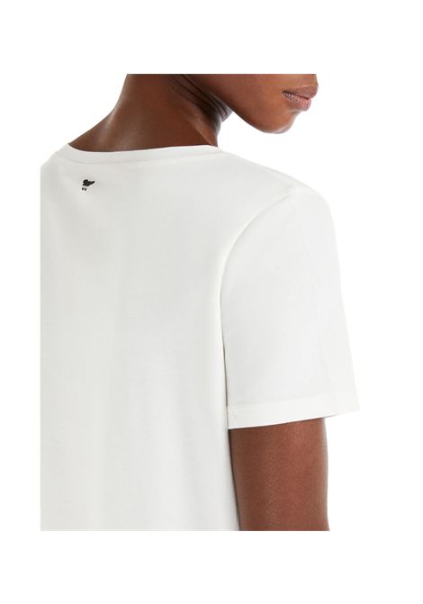 T-shirt Weekend donna Multib 2515371011600 Bianca cotone elastan manica corta girocollo linea dritta WEEKEND | T shirt | 2515371011600001